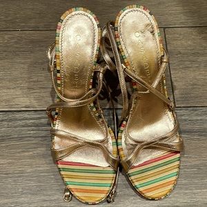 Casadei Strappy Sandals Size 8